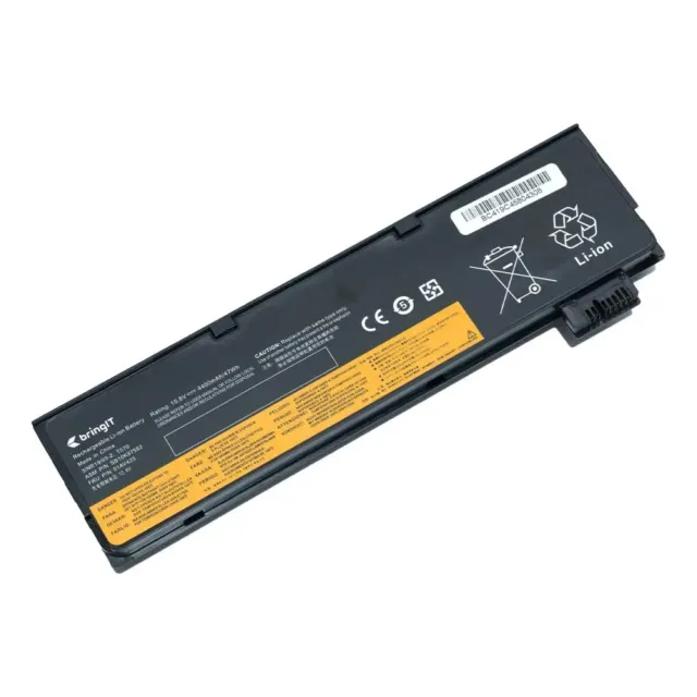 Bateria Para Notebook Lenovo Thinkpad T470 T480 T570 T580 Preto