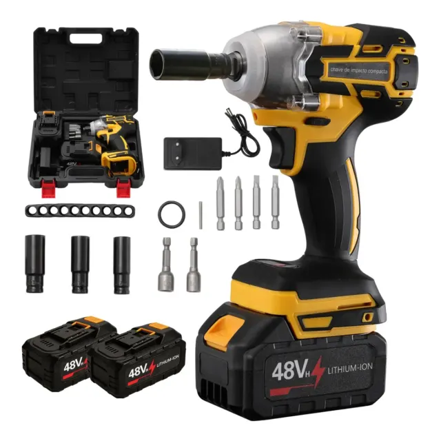 Chave De Impacto A Bateria 48v Profissional
