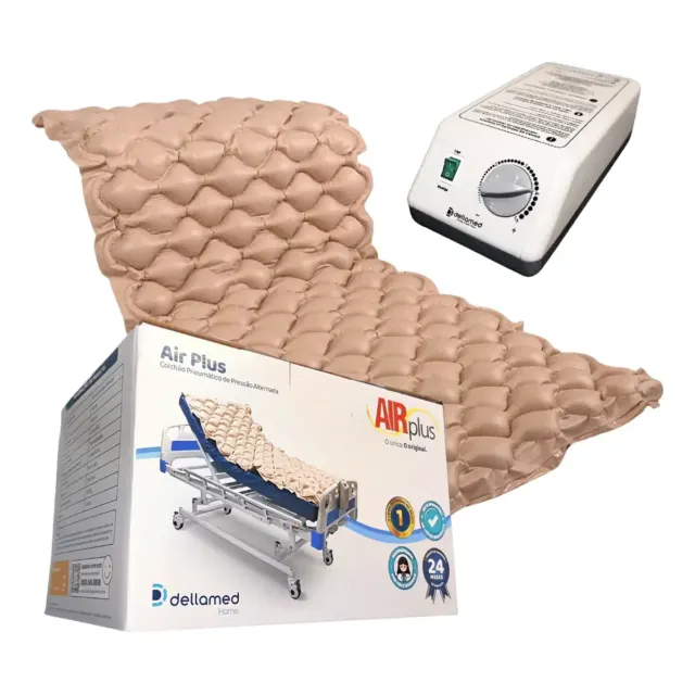 Colchão Antiescara Pneumático De Ar Inflável Para Acamados