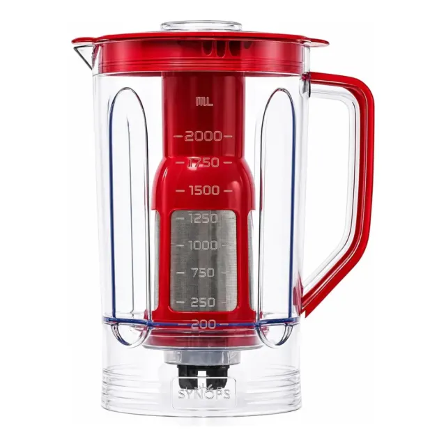 Copo Liquidificador Mondial L-1000 Turbo Com Filtro Vermelho