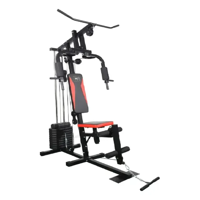Estação Musculação 45Kg Completa Academia Treino WCT Fitness