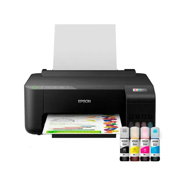 Impressora Epson Ecotank L1250 Tanque De Tinta Colorida Cor Preto
