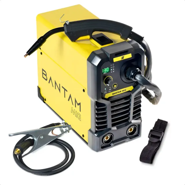 Máquina Solda Mig Inversora Esab Bantam Mig Bivolt 110/220v