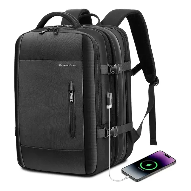 Mochila Viagem Executiva Grande Notebook Masculina Feminina