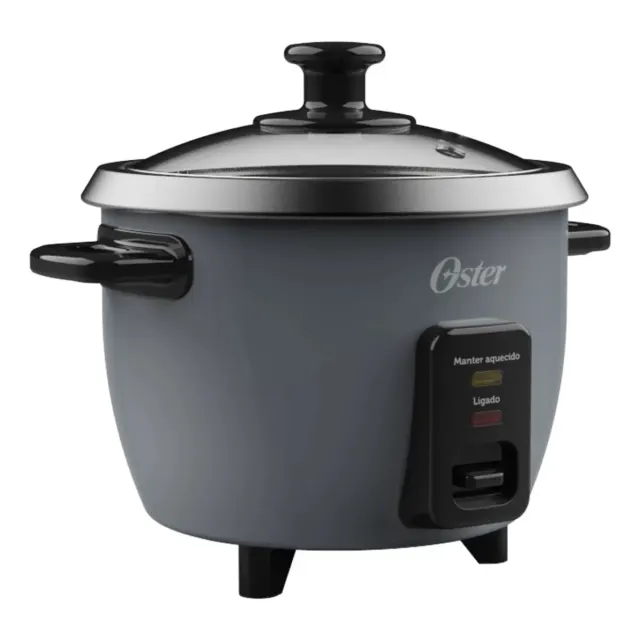 Panela Elétrica De Arroz Oster Grafite Pan306 Cinza-escuro