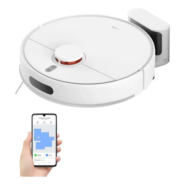 Robô Aspirador Xiaomi S40 10000pa Ultra Potente Bivolt Branco